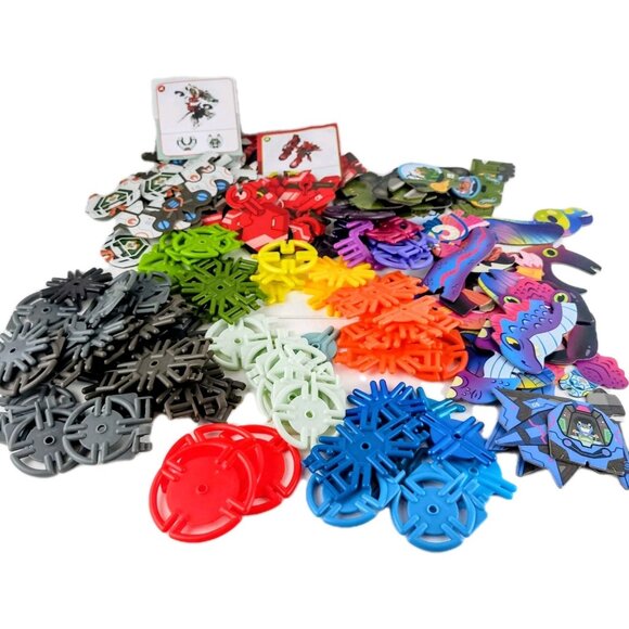 Large Lot Wendy's Smart Links Piece Plastic Building Toys Assorted Shapes - Picture 3 of 8